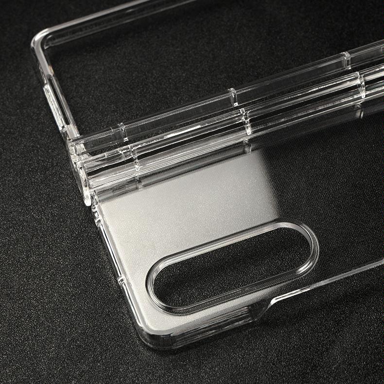 For Samsung Galaxy Z Fold4 5G Samsung Fold 4 Case With Pen Slot - Shockproof Tpu Pc