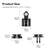 Universal Magnetic Quick Release Adapter Kit For Action Cameras