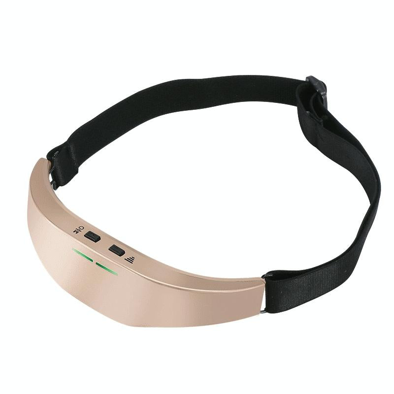 Wireless Micro Current Head Massager Intelligent Ems Sleeper Gold