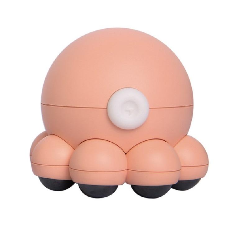 Hot Compress Octopus Neck & Shoulder Massager Pink