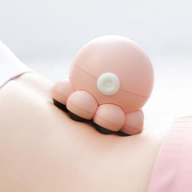 Hot Compress Octopus Neck & Shoulder Massager Pink