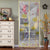 90x210cm Magnetic Summer Mosquito Screen Door Curtain - Coffee