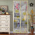 90x210cm Magnetic Summer Mosquito Screen Door Curtain - Coffee