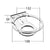 Wall-mounted / Desktop Acrylic Bracket for Apple Homepod Mini - White
