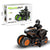 High-speed 2.4g Rc Motorcycle for Drifting and Off-road Riding - Black Green