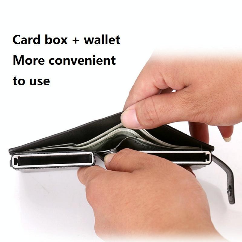 Secure Dual Card Wallet With Rfid Blocking