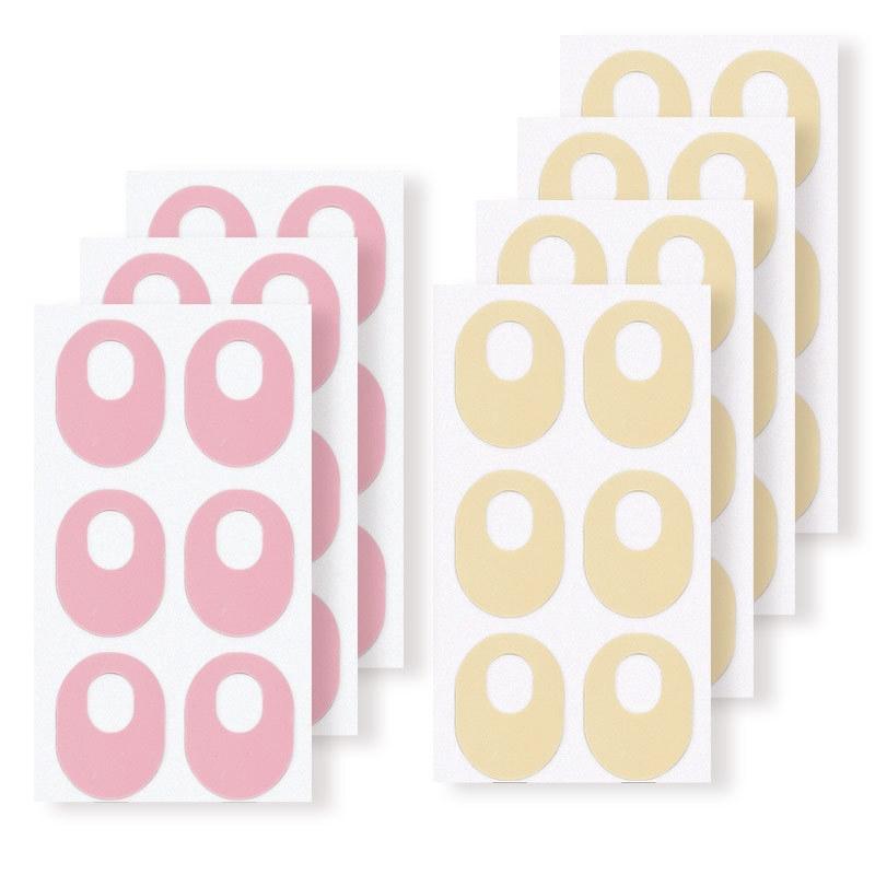 Latex Callus Protection Sticker Anti-Wear - Pink Elliptical