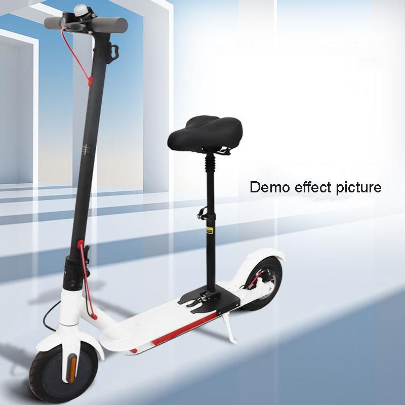 Foldable Seat for Xiaomi M365 Scooter - no Drilling Black