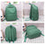 Simple Women Travel Backpack Solid Colour - Black