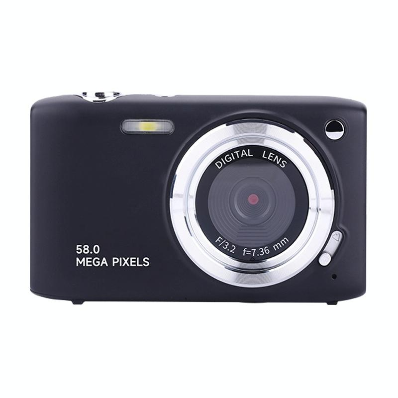 Portable 16X Zoom Hd Digital Camera With 2.88 Ips Screen - Champagne Gold