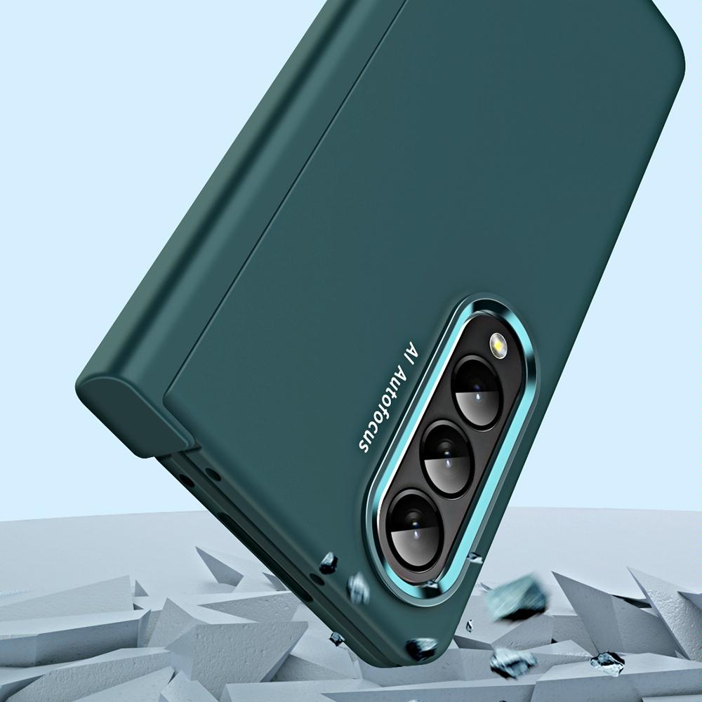 For Samsung Galaxy Z Fold4 5G Skin Feel Contact Lens Case - Black