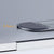 Foldable Laptop Stand with Fan and Heater - Portable and Adjustable - Silver