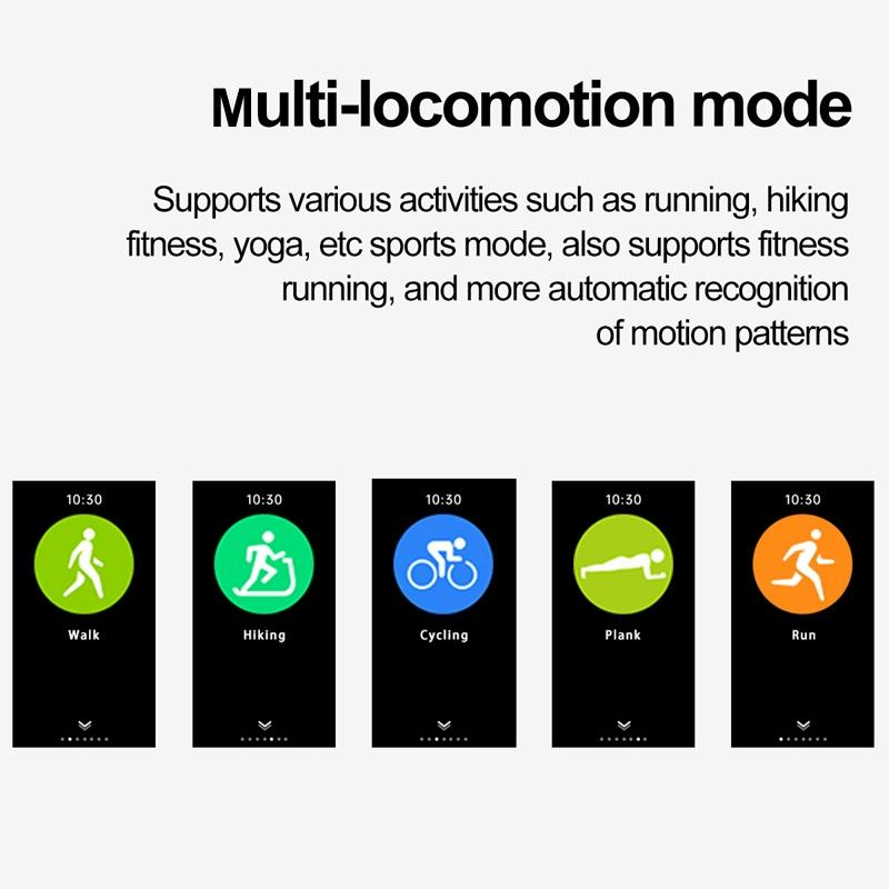 Uric Acid Blood Lipids And Heart Rate Tracker - Black