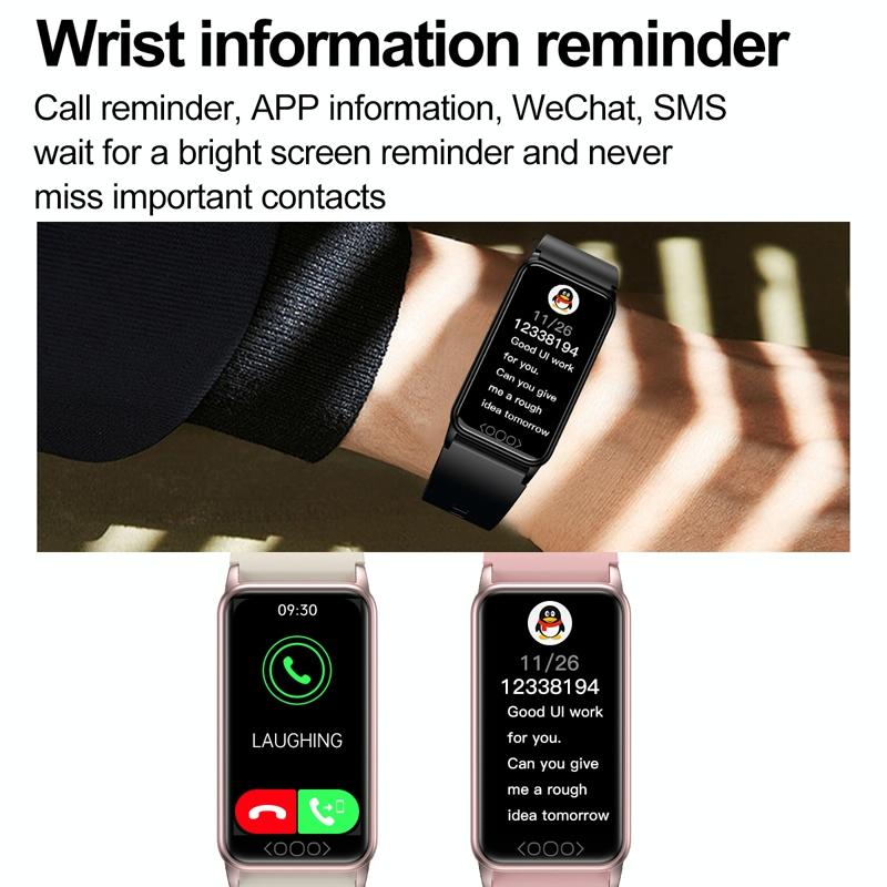 Uric Acid Blood Lipids And Heart Rate Tracker - Black