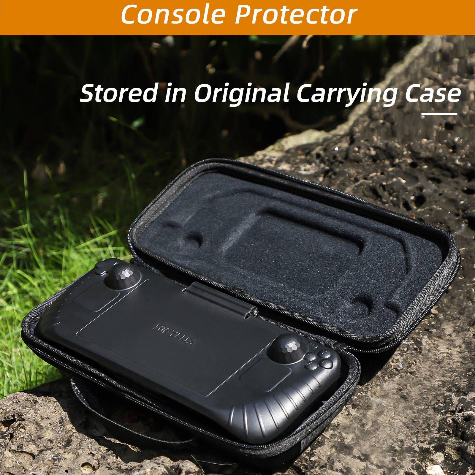 3-In-1 Gaming Console Protector With Sun Hood And Kickstand