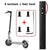 Xiaomi M365 / Pro Scooter Pole Fixing Screw - 4 Pack
