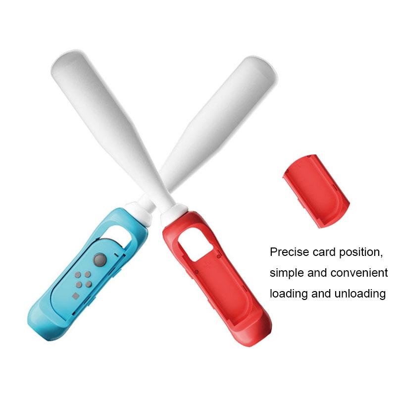 Red Oled Baseball Grip For Nintendo Switch