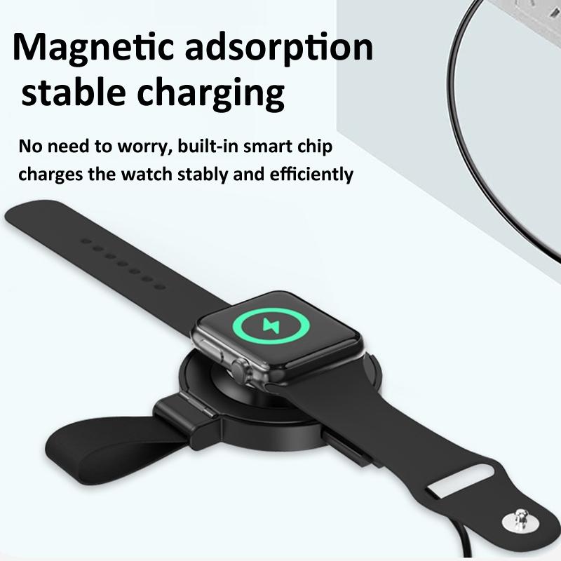 3 In 1 Magnetic Wireless Charger With Phone Ring Black