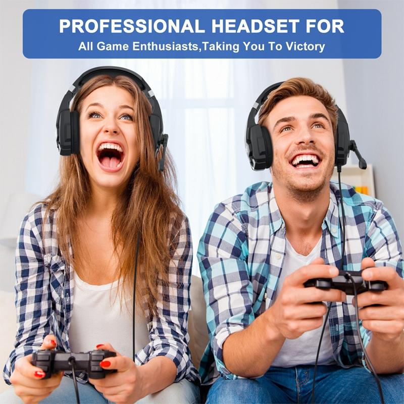 2.1M Gaming Headset With Mic Kotion Each G9000 Plus - Black