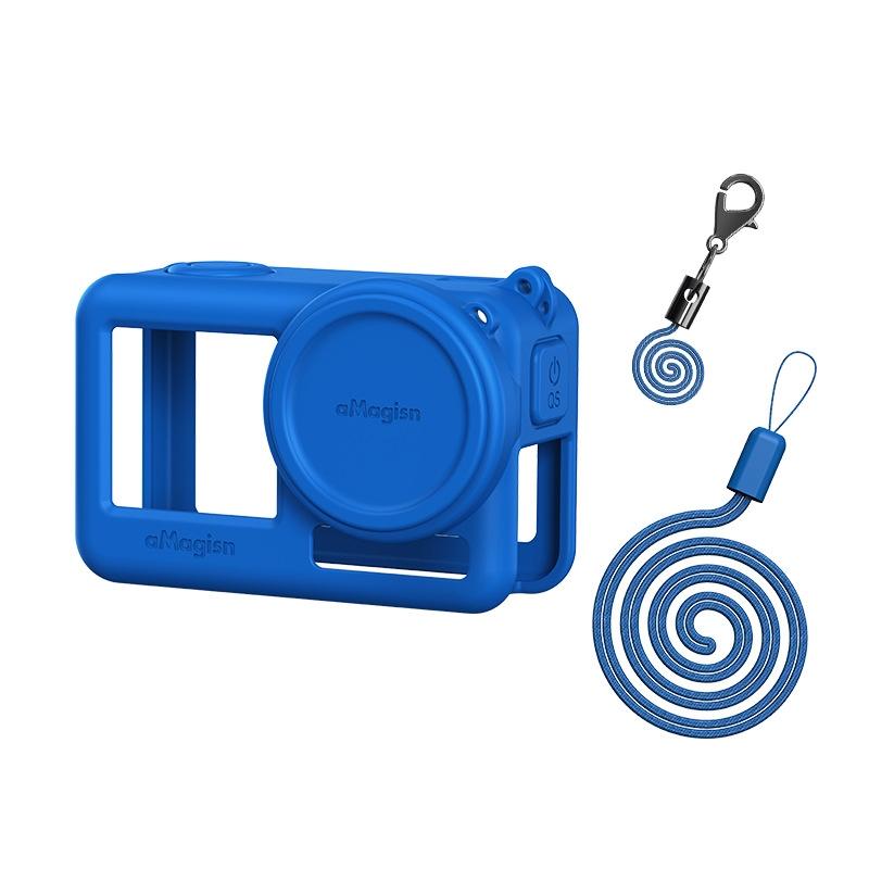 Protective Silicone Case for Dji Action Camera Accessories - Black