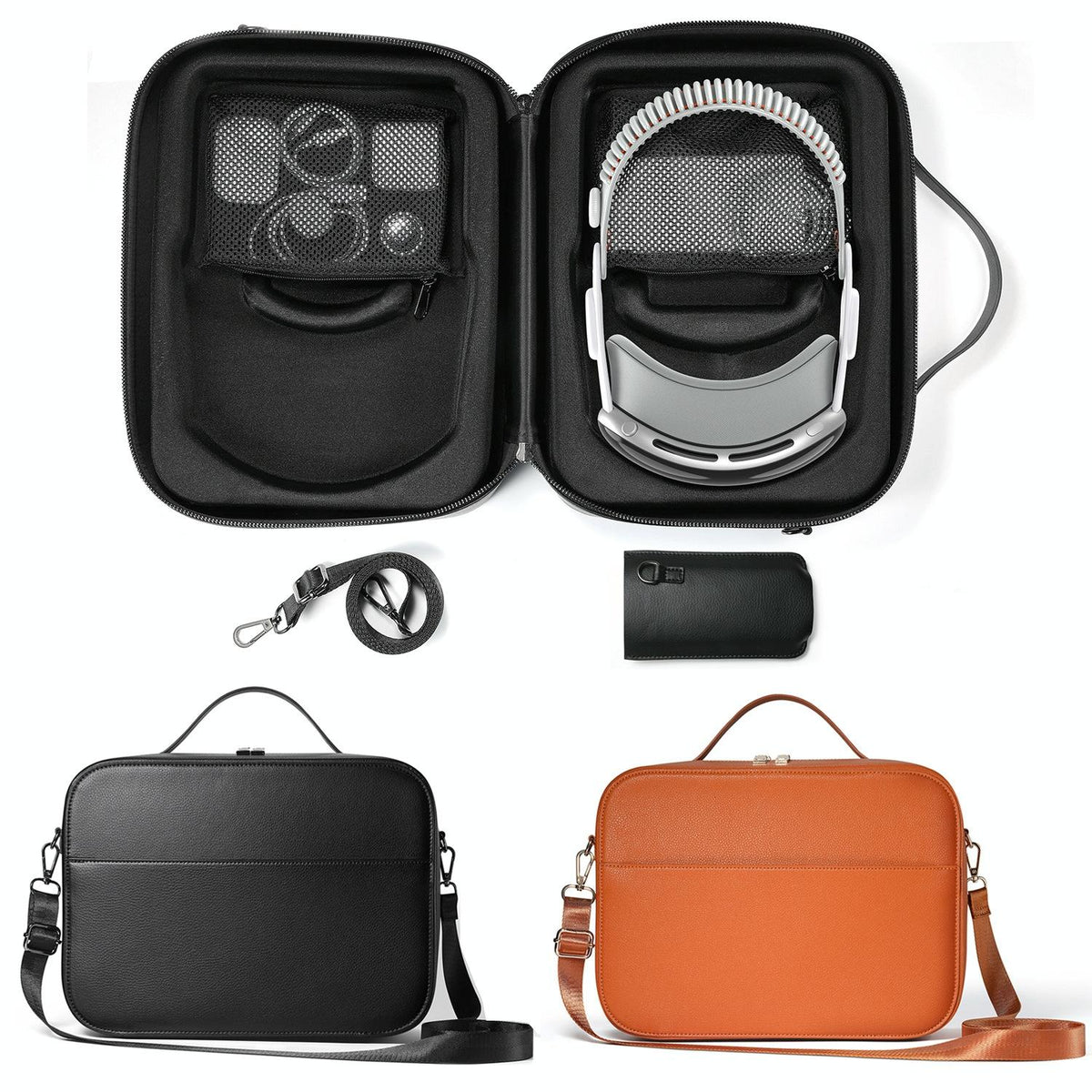 Apple Vision Pro Headset Bag - Compact Storage Solution - Black