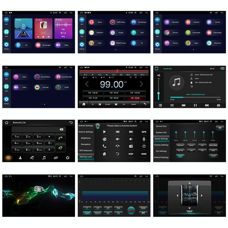 Carplay Android Navigation For Jeep Grand Cherokee 1999-2004 - Large Screen