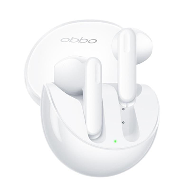 Wireless Bluetooth Earphones with Noise Reduction for Calls and Music - Semi-in-ear Design - White