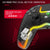 Wireless Bluetooth Grip For Ps4 With Dazzling Colour Light - Black