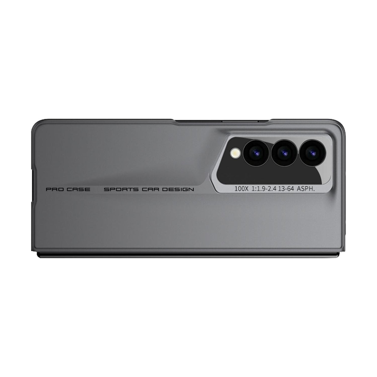 For Samsung Galaxy Z Fold4 5G Full Coverage Ultra Thin Case - Grey