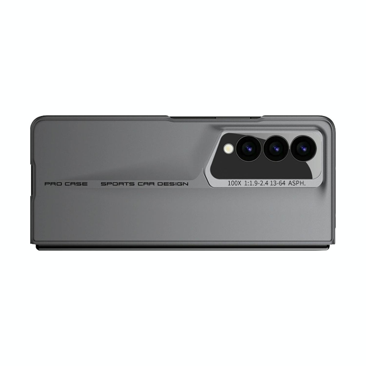 For Samsung Galaxy Z Fold4 5G Full Coverage Ultra Thin Case - Grey