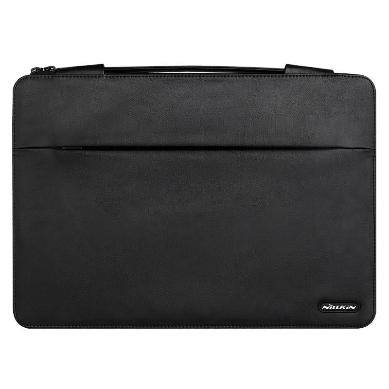 14 Inch Multifunctional Laptop Storage Bag with Holder - Black