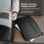14 Inch Multifunctional Laptop Storage Bag with Holder - Black