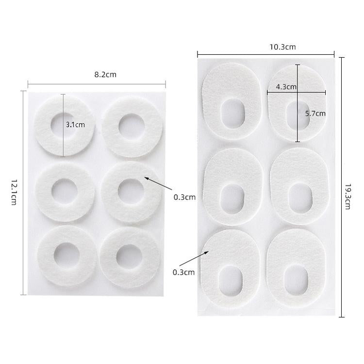 Chicken Eye Stick Foot Pain Patch Anti-Wear Felt - Circular