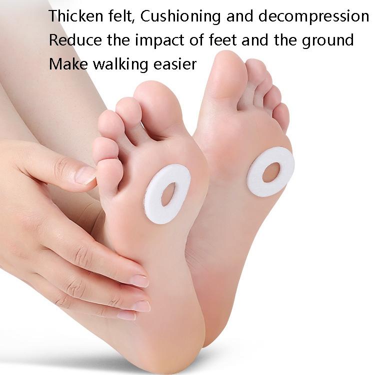 Chicken Eye Stick Foot Pain Patch Anti-Wear Felt - Circular