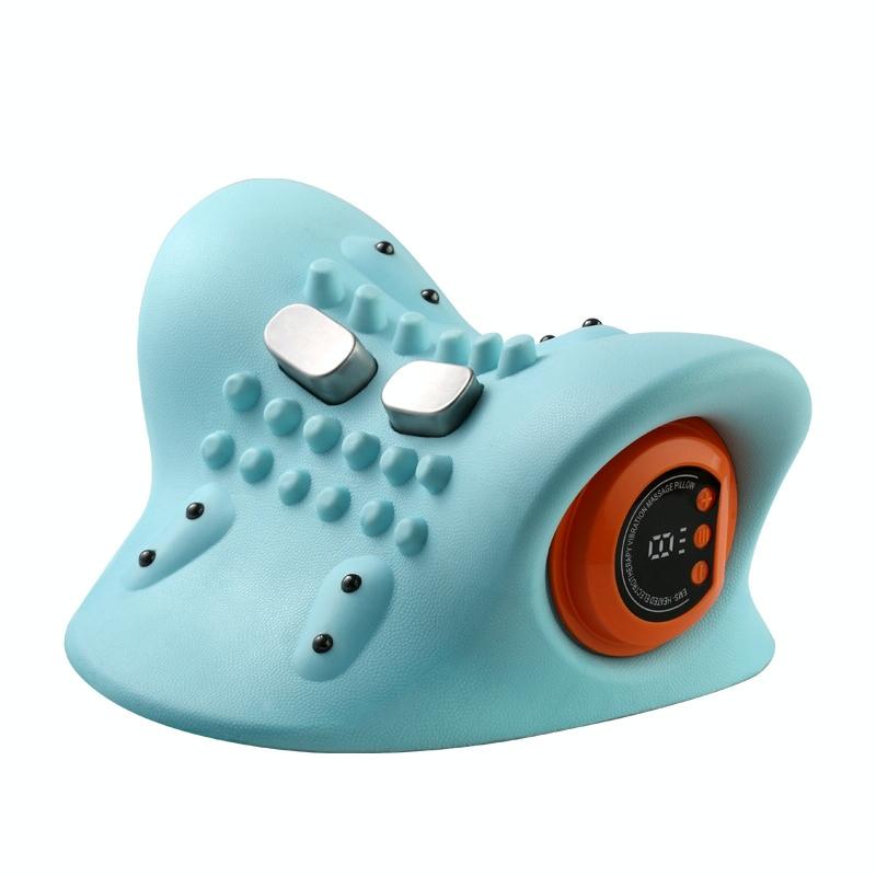 Blue Hot Compress Shoulder & Neck Massager