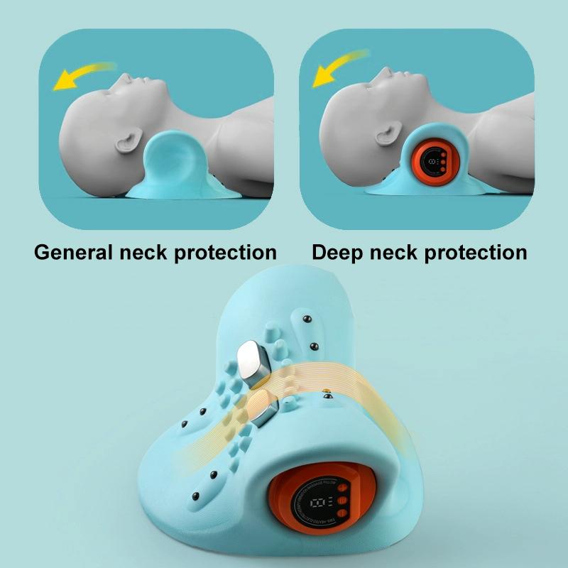 Blue Hot Compress Shoulder & Neck Massager