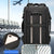 Men Waterproof Double Shoulder Backpack