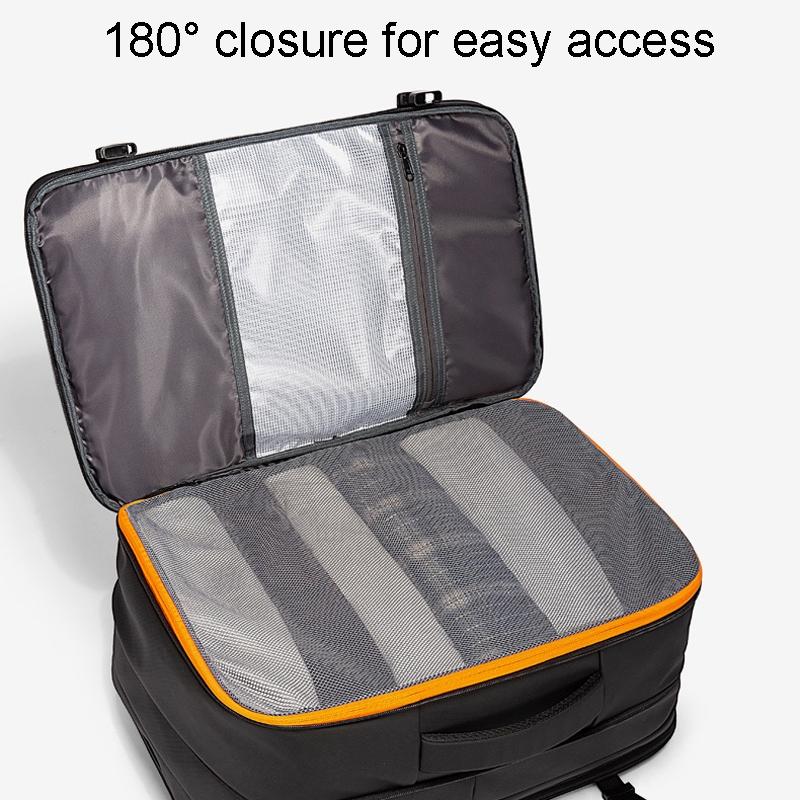 Men Waterproof Double Shoulder Backpack