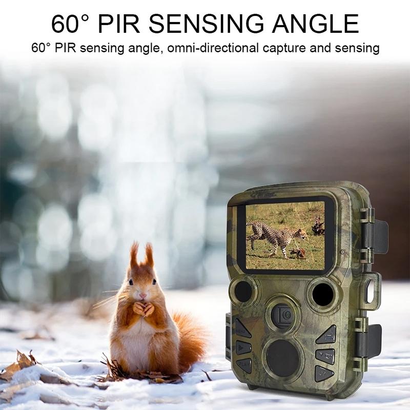 Outdoor Night Vision Hunting Camera with 4k Hd and Infrared Induction Camouflage Design
