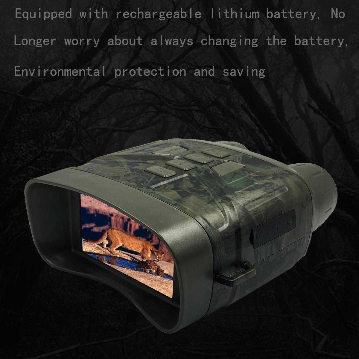 4k Hd Digital Night Vision Binocular for Outdoor Hunting - Camouflage