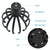 Vibrating Scalp Massager For Stress Relief Black