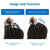 Vibrating Scalp Massager For Stress Relief Black