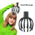 Vibrating Scalp Massager For Stress Relief Black