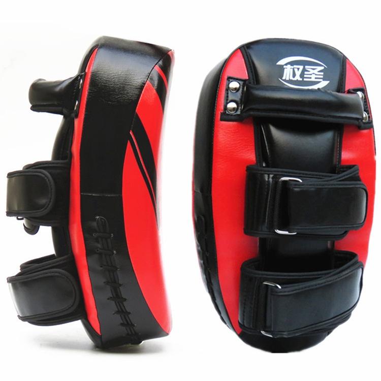 Thickened Professional Taekwondo Foot Target For Boxing And Sanda Training - Wb Red Edge