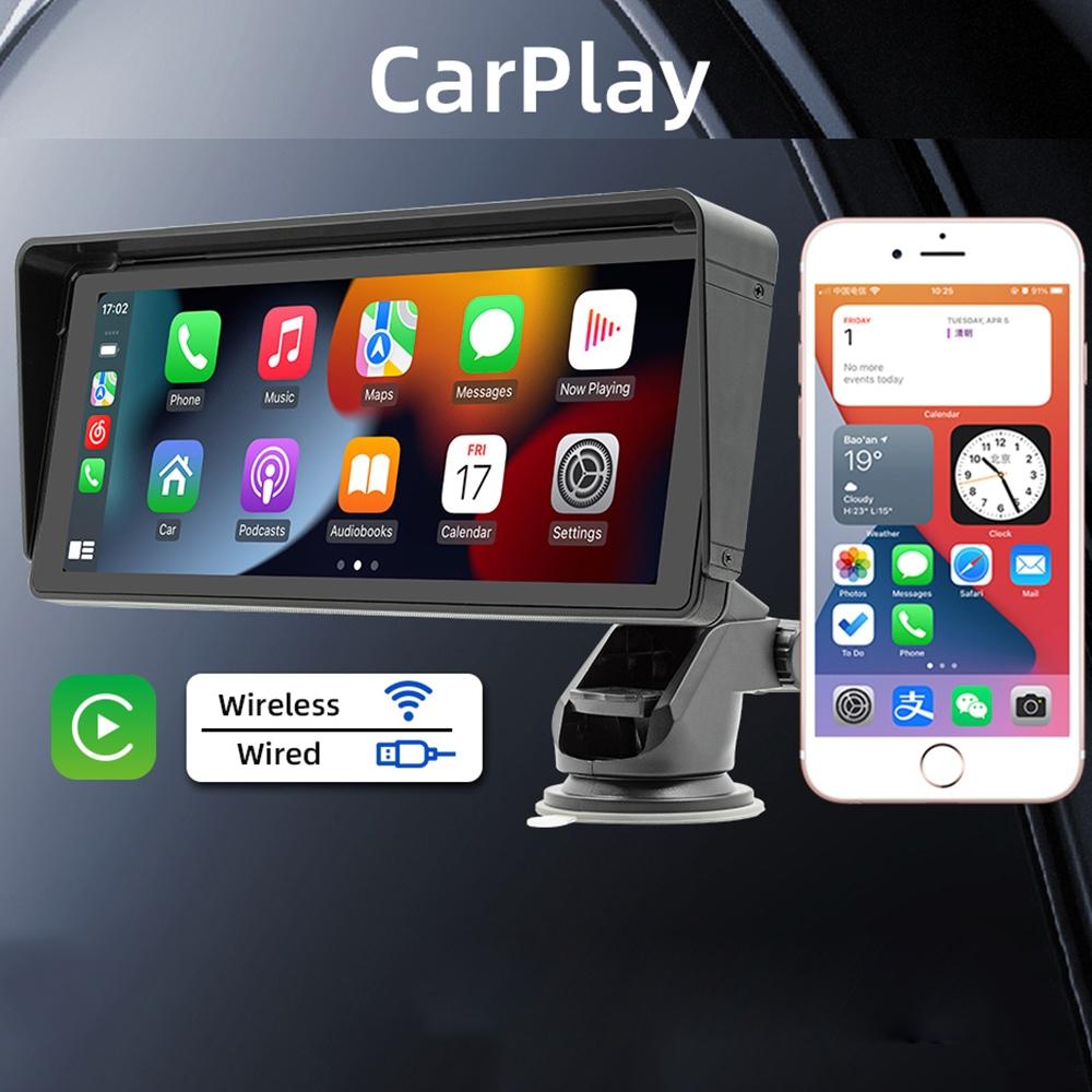 10.26 Inch Car Mp5 Player With Carplay / Android Auto - Black