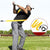 Golf Swing Training Belt for Improved Fitness and Technique - Red