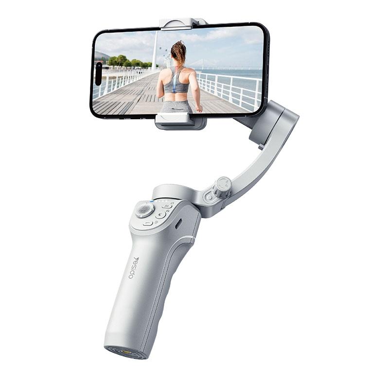 Three-axis Handheld Gimbal for Sf18 Phone - Anti-shake White