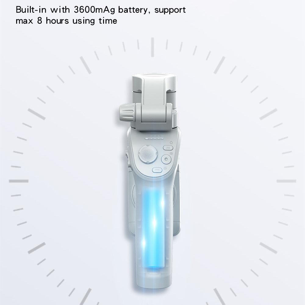 Three-axis Handheld Gimbal for Sf18 Phone - Anti-shake White