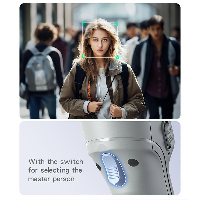 Three-axis Handheld Gimbal for Sf18 Phone - Anti-shake White