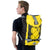 Outdoor Diving Fin Backpack Drifting Swimming Fishing Ski Bag - Yellow
